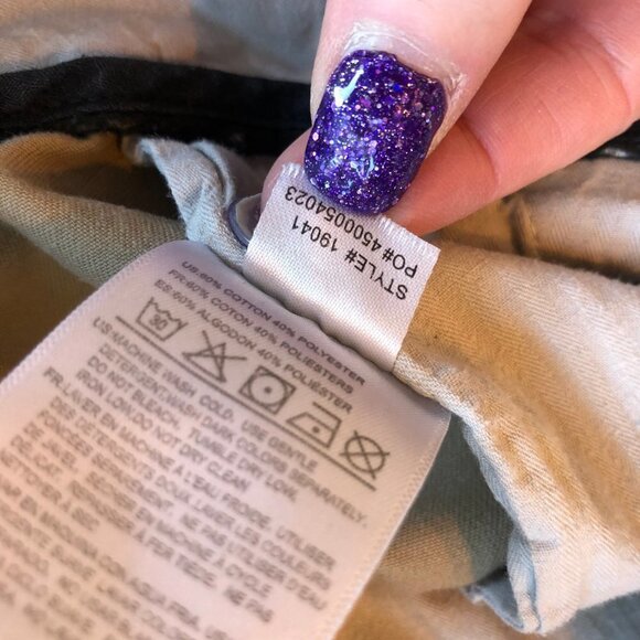 FOX Racing Taupe Flat Front Bermuda Shorts Size 32 - Picture 5 of 11